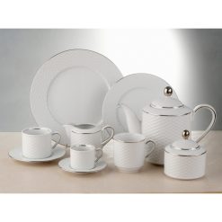 ΣΕΤ ΠΑΣΤΑΣ 7ΤΜΧ ME ΠΛΑΤΙΝΑ POLO/I 34.001.35 - Inart Είδη σπιτιού και διακόσμησης ΣΕΤ ΠΑΣΤΑΣ 7ΤΜΧ ME ΠΛΑΤΙΝΑ POLO/I 34.001.35 - Image 3