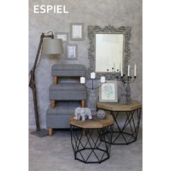 ΚΗΡΟΠΗΓΙΟ 3ΚΕΡΟ ΜΑΤ ΓΚΡΙ Y35.8ΕΚ GIO107K2 - Inart Είδη σπιτιού και διακόσμησης ΚΗΡΟΠΗΓΙΟ 3ΚΕΡΟ ΜΑΤ ΓΚΡΙ Y35.8ΕΚ GIO107K2 - Image 5