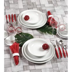 ΣΕΡΒΙΤΣΙΟ ΦΑΓΗΤΟΥ ΣΕΤ 20ΤΜΧ WHITE DREAM 25.462.40 - Inart Είδη σπιτιού και διακόσμησης ΣΕΡΒΙΤΣΙΟ ΦΑΓΗΤΟΥ ΣΕΤ 20ΤΜΧ WHITE DREAM 25.462.40 - Image 7
