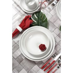 ΣΕΡΒΙΤΣΙΟ ΦΑΓΗΤΟΥ ΣΕΤ 20ΤΜΧ WHITE DREAM 25.462.40 - Inart Είδη σπιτιού και διακόσμησης ΣΕΡΒΙΤΣΙΟ ΦΑΓΗΤΟΥ ΣΕΤ 20ΤΜΧ WHITE DREAM 25.462.40 - Image 4