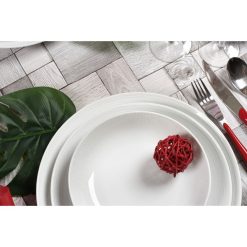 ΣΕΡΒΙΤΣΙΟ ΦΑΓΗΤΟΥ ΣΕΤ 20ΤΜΧ WHITE DREAM 25.462.40 - Inart Είδη σπιτιού και διακόσμησης ΣΕΡΒΙΤΣΙΟ ΦΑΓΗΤΟΥ ΣΕΤ 20ΤΜΧ WHITE DREAM 25.462.40 - Image 3