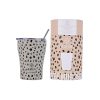 ΘΕΡΜΟΣ 350ml LEOPARD TAUPE 01-16852 - Inart Είδη σπιτιού και διακόσμησης Inart Είδη σπιτιού και διακόσμησης -