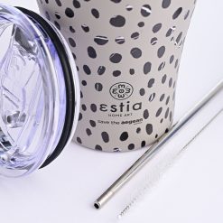 ΘΕΡΜΟΣ 350ml LEOPARD TAUPE 01-16852 - Inart Είδη σπιτιού και διακόσμησης ΘΕΡΜΟΣ 350ml LEOPARD TAUPE 01-16852 - Image 4