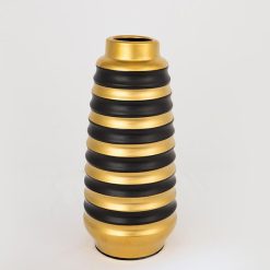ΒΑΖΟ ΜΑΥΡΟ-ΧΡΥΣΟ 13.5x13.5x30.5cm 75220067