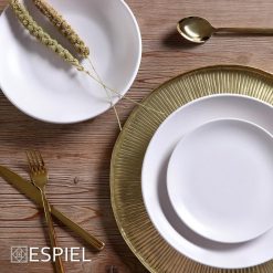 ΠΙΑΤΟ ΦΡΟΥΤΟΥ Δ21ΕΚ ΣΕΤ 6ΤΜΧ KREM ΜΑΤ TLMP160K6 - Inart Είδη σπιτιού και διακόσμησης ΠΙΑΤΟ ΦΡΟΥΤΟΥ Δ21ΕΚ ΣΕΤ 6ΤΜΧ KREM ΜΑΤ TLMP160K6 - Image 6