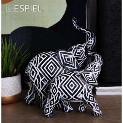 ΦΙΓΟΥΡΑ EΛΕΦΑΝΤΑΣ ΛΕΥΚΟ-ΜΑΥΡΟ Υ27,5ΕΚ FIG104 - Inart Είδη σπιτιού και διακόσμησης ΦΙΓΟΥΡΑ EΛΕΦΑΝΤΑΣ ΛΕΥΚΟ-ΜΑΥΡΟ Υ27,5ΕΚ FIG104 - Image 3