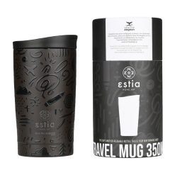 ΘΕΡΜΟΣ 350ml NOIR ECHO 01-25588 - Inart Είδη σπιτιού και διακόσμησης ΘΕΡΜΟΣ 350ml NOIR ECHO 01-25588 - Image 6