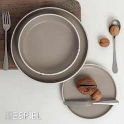 ΠΙΑΤΟ ΒΑΘΥ ΓΚΡΙ ΚΑΦΕ-ΛΕΥΚΟ ΣΕΤ 6ΤΜΧ 20,3Χ20,3Χ5ΕΚ ATA123K6 - Inart Είδη σπιτιού και διακόσμησης ΠΙΑΤΟ ΒΑΘΥ ΓΚΡΙ ΚΑΦΕ-ΛΕΥΚΟ ΣΕΤ 6ΤΜΧ 20,3Χ20,3Χ5ΕΚ ATA123K6 - Image 3