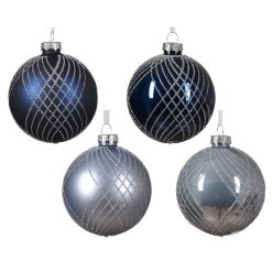 ΜΠΑΛΑ XMAS ΑΣΗΜΕΝΙΑ ΓΥΑΛΙΣΤΕΡΗ-ΑΣΗΜΙ Δ8ΕΚ 070281A