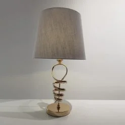 ΦΩΤΙΣΤΙΚΟ ΧΡΥΣΟ ΜΕ ΜΠΕΖ ΚΑΠΕΛΟ 14x14x36cm 75710120
