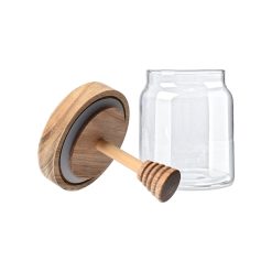 ΔΟΧΕΙΟ ΜΕΛΙΟΥ ALLURE 450ml 9x9x13.5cm 01-17453 - Inart Είδη σπιτιού και διακόσμησης ΔΟΧΕΙΟ ΜΕΛΙΟΥ ALLURE 450ml 9x9x13.5cm 01-17453 - Image 4