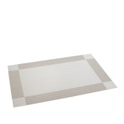 ΣΟΥΠΛΑ PVC ΛΕΥΚΟ-ΜΠΕΖ ΣΕΤ 6ΤΜΧ 45Χ30ΕΚ LUP102K6