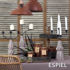 ΚΗΡΟΠΗΓΙΟ 5ΚΕΡΟ ΜΟΚΑ Y41.3ΕΚ GIO112K2 - Inart Είδη σπιτιού και διακόσμησης ΚΗΡΟΠΗΓΙΟ 5ΚΕΡΟ ΜΟΚΑ Y41.3ΕΚ GIO112K2 - Image 3
