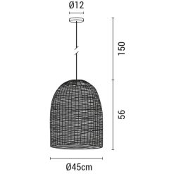 Alternative view of ΦΩΤΙΣΤΙΚΟ ΟΡΟΦΗΣ ΜΠΕΖ 45Χ56ΕΚ 33022