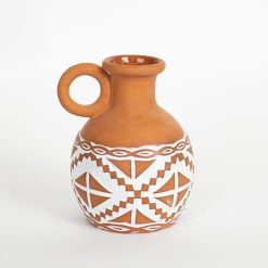 ΒΑΖΟ ΤΕΡΑΚΟΤΑ-ΑΣΠΡΟ 13.1x13.1x17.7cm 75220231