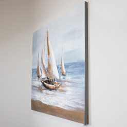 Alternative view of ΠΙΝΑΚΑΣ ΚΑΡΑΒΙΑ 100x100x3cm 75512059