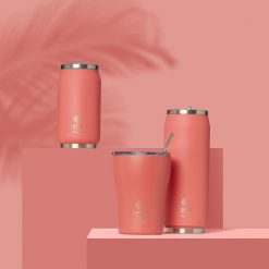 ΘΕΡΜΟΣ 300ml FUSION CORAL 01-16692 - Inart Είδη σπιτιού και διακόσμησης ΘΕΡΜΟΣ 300ml FUSION CORAL 01-16692 - Image 4