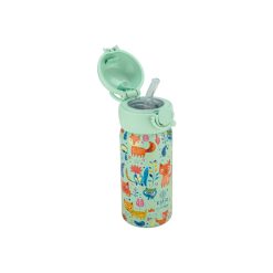 ΘΕΡΜΟΣ ΠΑΙΔΙΚΟΣ 350ml FELINE FOLIAGE 01-23461 - Inart Είδη σπιτιού και διακόσμησης ΘΕΡΜΟΣ ΠΑΙΔΙΚΟΣ 350ml FELINE FOLIAGE 01-23461 - Image 5
