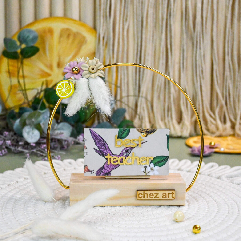 TABLE DECOR "BEST TEACHER" 26671 - Inart Είδη σπιτιού και διακόσμησης TABLE DECOR "BEST TEACHER" 26671