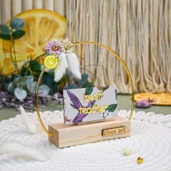 TABLE DECOR "BEST TEACHER" 26671 - Inart Είδη σπιτιού και διακόσμησης TABLE DECOR "BEST TEACHER" 26671 - Image 3