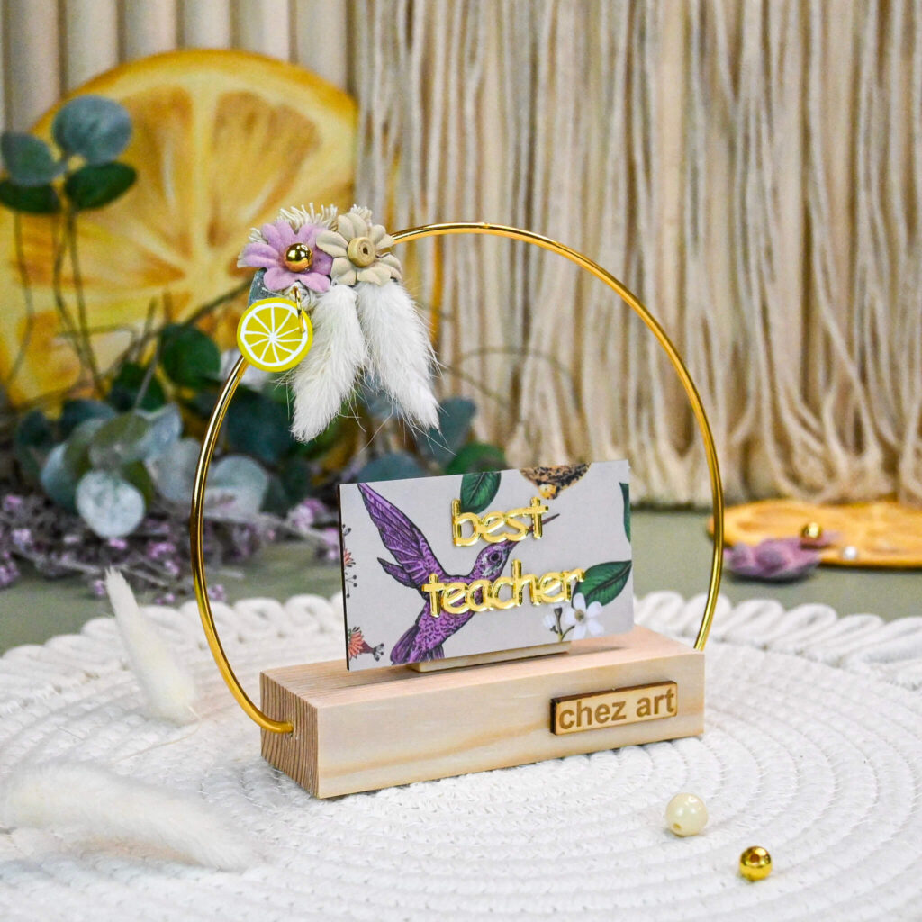 TABLE DECOR "BEST TEACHER" 26671 - Inart Είδη σπιτιού και διακόσμησης TABLE DECOR "BEST TEACHER" 26671 - Image 3