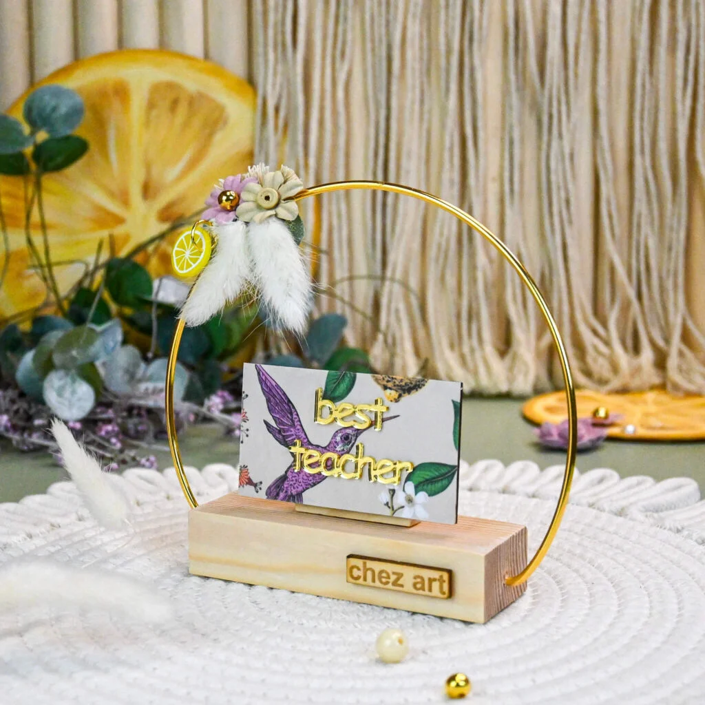 TABLE DECOR "BEST TEACHER" 26671 - Inart Είδη σπιτιού και διακόσμησης TABLE DECOR "BEST TEACHER" 26671 - Image 2