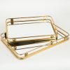 ΔΙΣΚΟΣ ΧΡΥΣΟΣ ΜΙΚΡΟΣ 30Χ20Χ3.5cm 75216014S - Inart Είδη σπιτιού και διακόσμησης Inart Είδη σπιτιού και διακόσμησης -