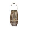 ΦΑΝΑΡΙ BAMBOO ΚΑΦΕ 14X19X45EK NAF116 - Inart Είδη σπιτιού και διακόσμησης Inart Είδη σπιτιού και διακόσμησης -
