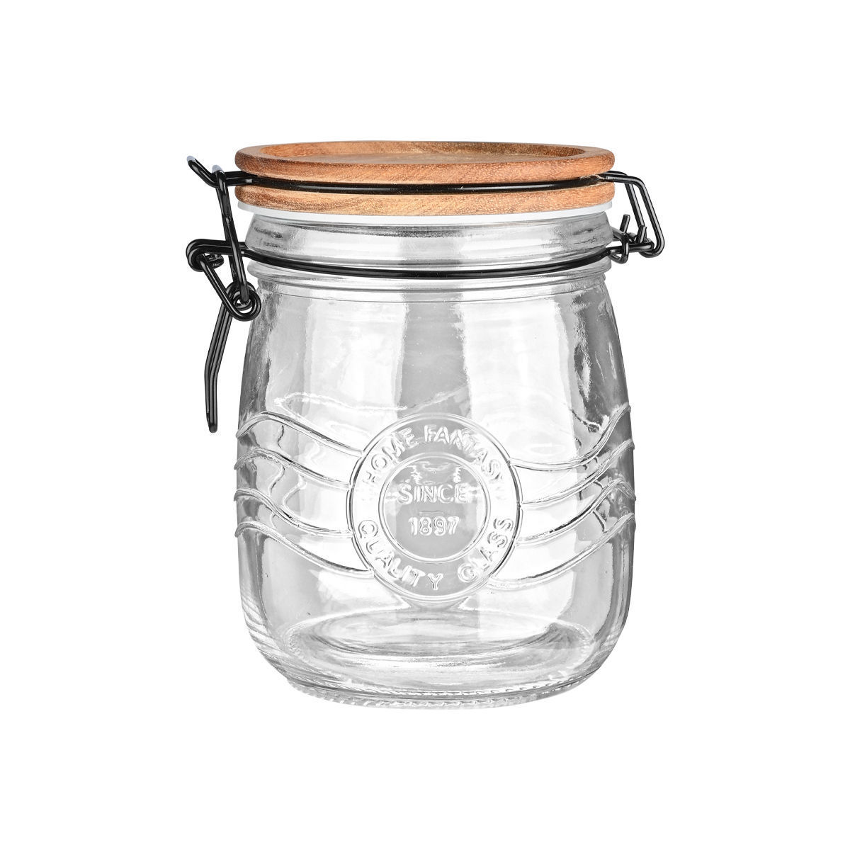 ΔΟΧΕΙΟ ΑΠΟΘΗΚΕΥΣΗΣ ALLURE 750ml 01-23898 - Inart Είδη σπιτιού και διακόσμησης ΔΟΧΕΙΟ ΑΠΟΘΗΚΕΥΣΗΣ ALLURE 750ml 01-23898