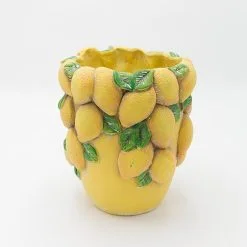 ΒΑΖΟ ΜΕ ΛΕΜΟΝΙΑ 20x20x23cm 81900122
