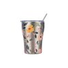 ΘΕΡΜΟΣ 350ml SILVER BOTANIC 01-31787 - Inart Είδη σπιτιού και διακόσμησης Inart Είδη σπιτιού και διακόσμησης -