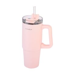 Alternative view of ΘΕΡΜΟΣ STRAW TUMBLER 900ml ROSE 01-34535