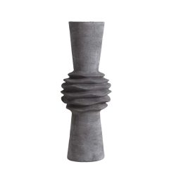 ΒΑΖΟ ΓΚΡΙ 18X18X47,5ΕΚ TOF256