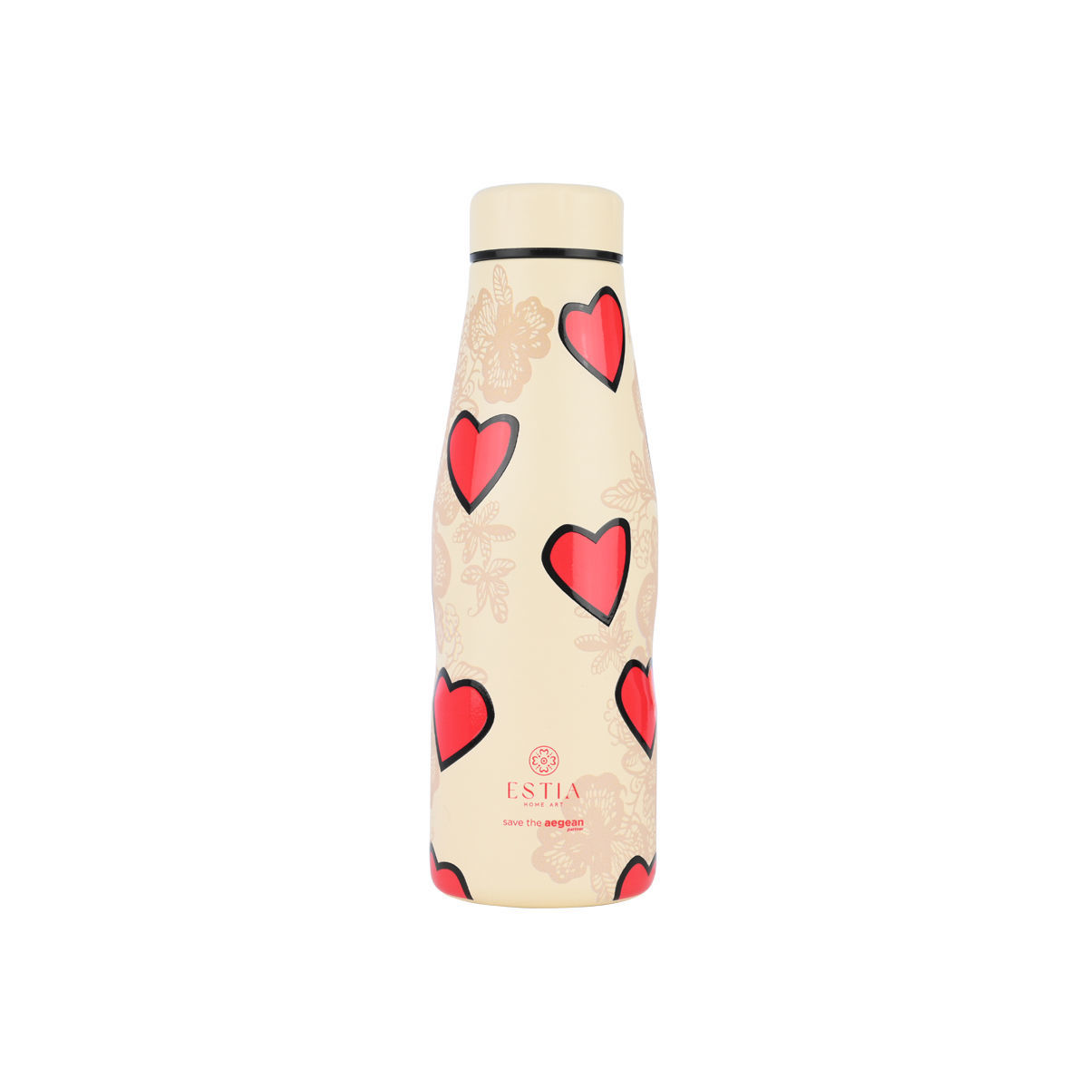 ΘΕΡΜΟΣ 500ml TENDER LACE 01-31664 - Inart Είδη σπιτιού και διακόσμησης ΘΕΡΜΟΣ 500ml TENDER LACE 01-31664