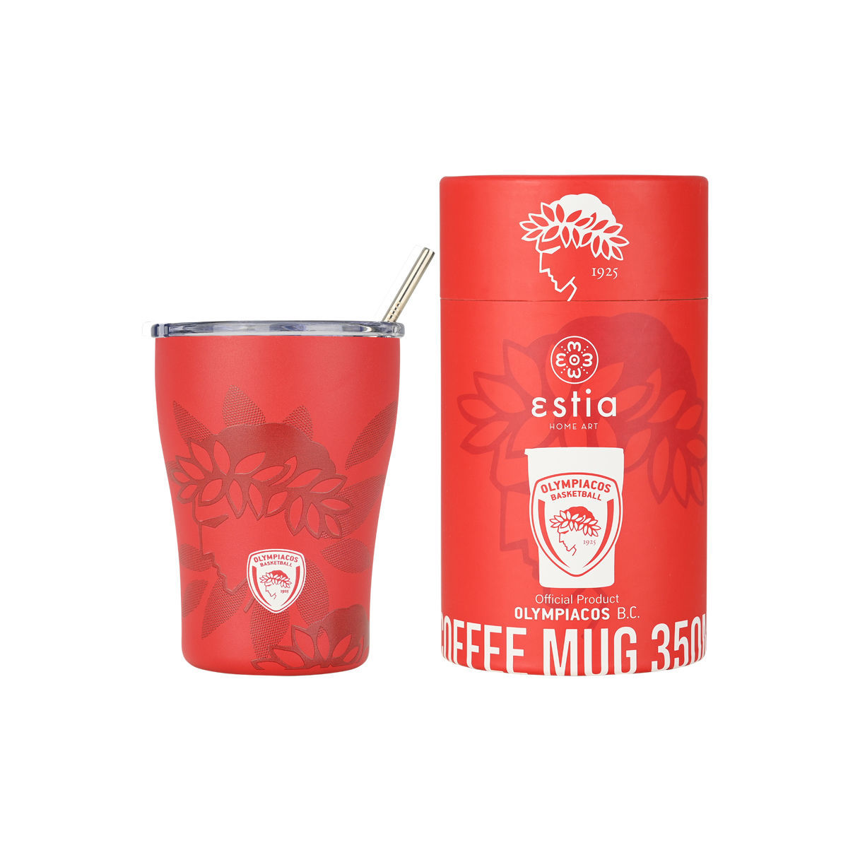 ΘΕΡΜΟΣ OLYMPIACOS BC 350ml 00-27230 - Inart Είδη σπιτιού και διακόσμησης ΘΕΡΜΟΣ OLYMPIACOS BC 350ml 00-27230