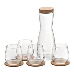 ΚΑΡΑΦΑ & 4ΤΜΧ ΠΟΤΗΡΙΑ 370ML ΜΕ ΣΟΥΒΕΡ RLD826579G1