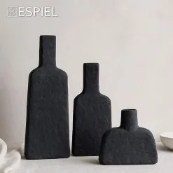 Alternative view of ΒΑΖΟ ΠΛΑΚΕ ΜΑΥΡΟ 23X9,2X36,2ΕΚ TOF205