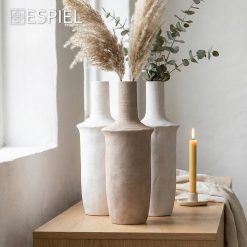 ΒΑΖΟ ΜΠΕΖ 14X14X33ΕΚ. TOF317K2 - Inart Είδη σπιτιού και διακόσμησης ΒΑΖΟ ΜΠΕΖ 14X14X33ΕΚ. TOF317K2 - Image 3